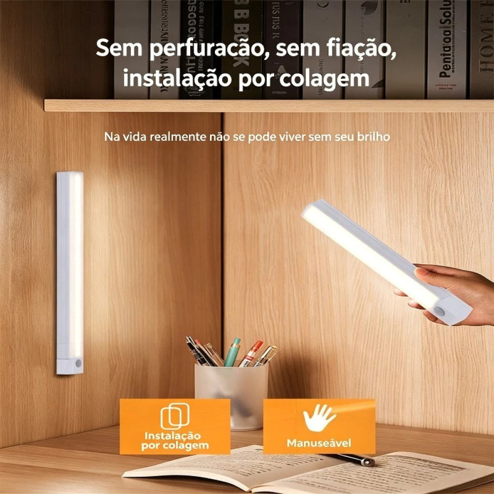Luminária LED Inteligente com Sensor de Movimento - Compre 1, Leve 2