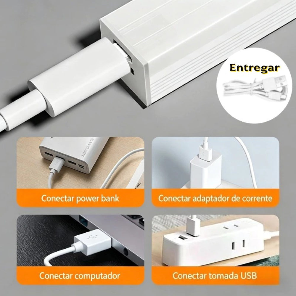 Luminária LED Inteligente com Sensor de Movimento - Compre 1, Leve 2
