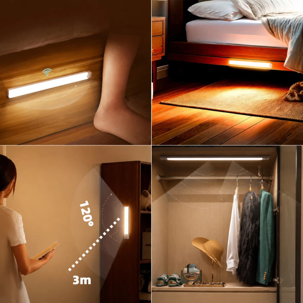 Luminária LED Inteligente com Sensor de Movimento - Compre 1, Leve 2