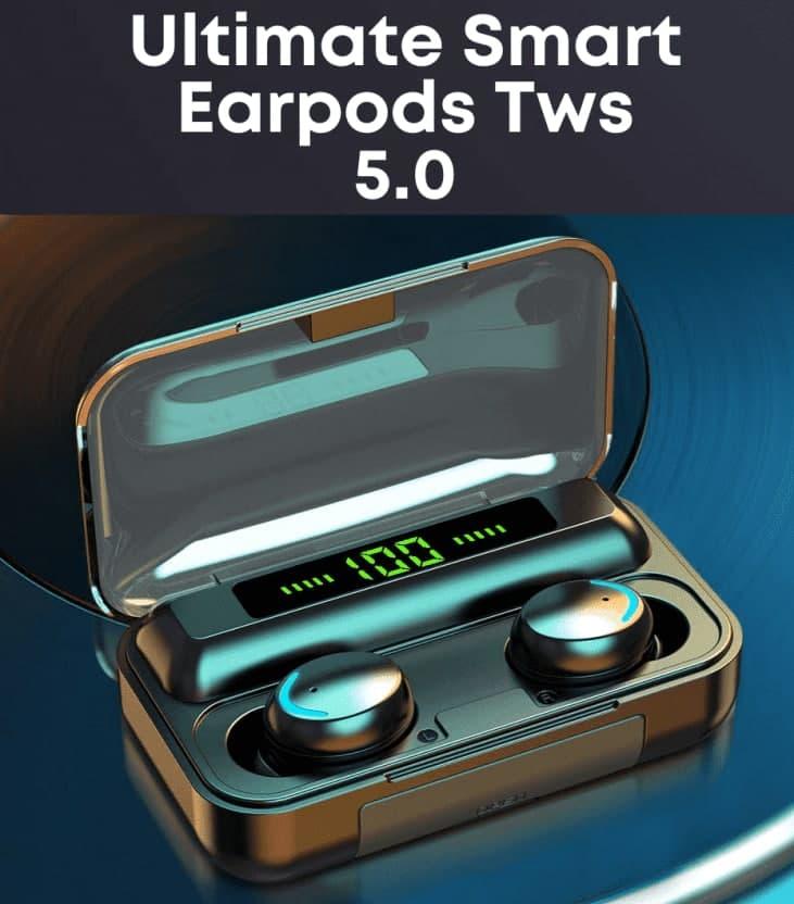 Fone Bluetooth, Ultimate Smart Earpods Tws 5.0 Com Microfone