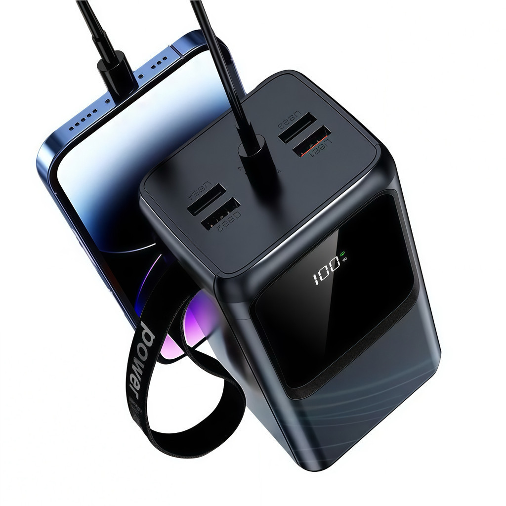 Carregador Portátil Power Bank Grande 50000mah Turbo 22.5W PD Rápido alex
